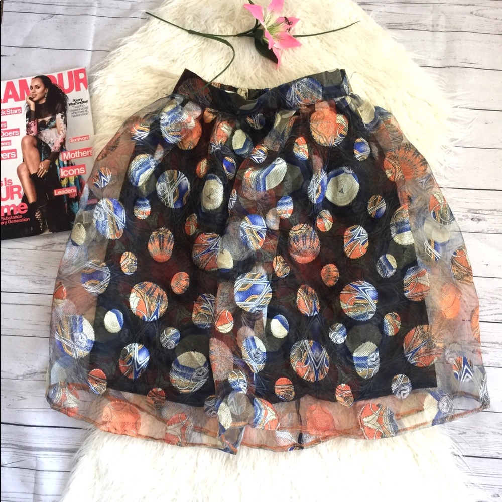 midi round circle skirt